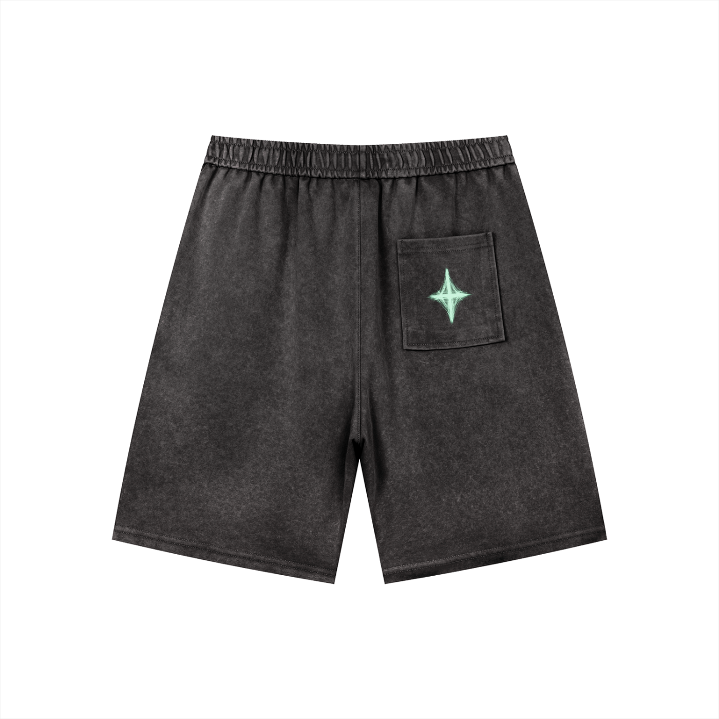 GRN LGHT LOGO SHORTS